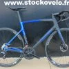DEDACCIAI Vélo EXS Aerospeed Carbone SRAM Rival AXS 12V 2022 Bleu 2 DEDACCIAI Vélo EXS Aerospeed Carbone SRAM Rival AXS 12V 2022 Bleu -Vélos de Route Remise EXS disque noir bleu scaled 1