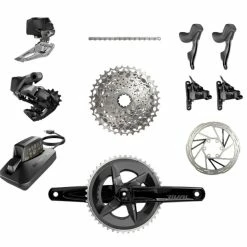 DEDACCIAI Vélo EXS Aerospeed Carbone SRAM Rival AXS 12V 2022 Noir 10 DEDACCIAI Vélo EXS Aerospeed Carbone SRAM Rival AXS 12V 2022 Noir -Vélos de Route Remise SRAM rival AXS 12V 1