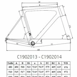 DEDACCIAI Vélo EXS Aerospeed Carbone Shimano 105 7000 2022 Noir/bleu 5 DEDACCIAI Vélo EXS Aerospeed Carbone Shimano 105 7000 2022 Noir/bleu -Vélos de Route Remise cadre EXS carbone patins geometrie 1