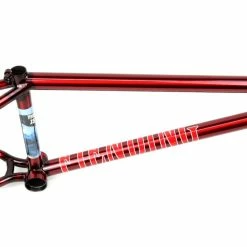 CADRE FIEND LEWIS MILLS GLOSS TRANS RED -Vélos de Route Remise cadre fiend lewis mills gloss trans red 2