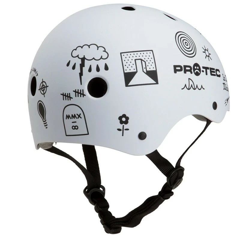 CASQUE BMX CULT X PROTEC CLASSIC CERTIFIE WHITE 4 CASQUE BMX CULT X PROTEC CLASSIC CERTIFIE WHITE – Image 2