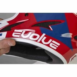CASQUE BMX INTEGRAL EVOLVE STORM GLOSS RED -Vélos de Route Remise casque bmx integral evolve storm gloss red 4