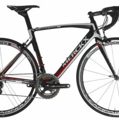 Vélo EDDY MERCKX SAN REMO 76 Carbone Noir Mat Silver Rouge -Vélos de Route Remise eddy merckx san remo 76 noir chorus 1