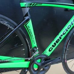 Vélo GUERCIOTTI EUREKA AIR Carbone Shimano Ultégra 8000 11V Black/green -Vélos de Route Remise guerciotti vert 3 scaled 1