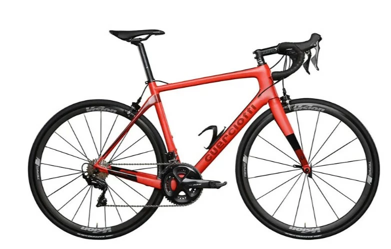 DEDACCIAI Vélo GUERCIOTTI ITALO Carbone Shimano 105 11V 2021 Rouge 3 DEDACCIAI Vélo GUERCIOTTI ITALO Carbone Shimano 105 11V 2021 Rouge