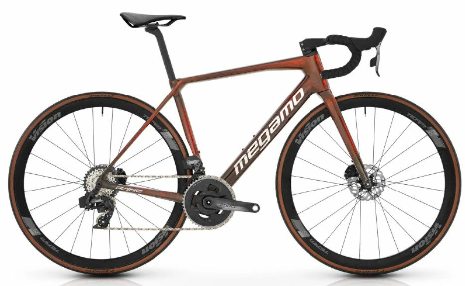 Time Vélo MEGAMO RAISE AXS 07 SRAM Force AXS Powermeter 12V 2023 Alpha Red 3 Time Vélo MEGAMO RAISE AXS 07 SRAM Force AXS Powermeter 12V 2023 Alpha Red