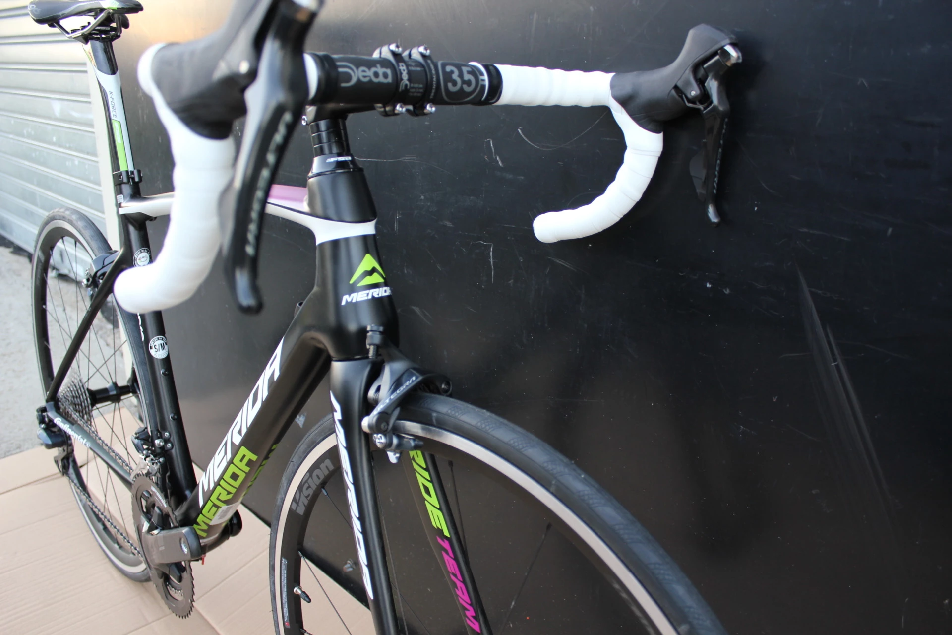 Vélo MERIDA RIDE TEAM Lampré Carbone Shimano Ultégra 8000 11V 6 Vélo MERIDA RIDE TEAM Lampré Carbone Shimano Ultégra 8000 11V – Image 4