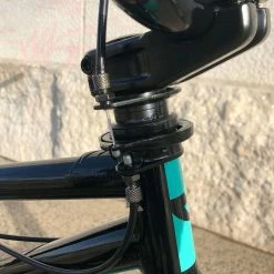 TALL ORDER RAMP MEDIUM 20,5" GLOSS BLACK 2022 CUSTOM TEAL -Vélos de Route Remise tall order ramp medium 205 gloss black 2022 custom teal 4