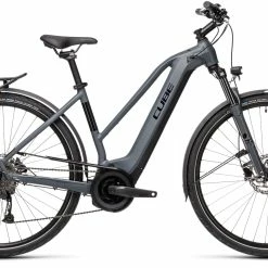 Velo VTC Electrique Cube Touring Hybrid One Trapèze T.S Bosch 625Wh Gris Noir 2021