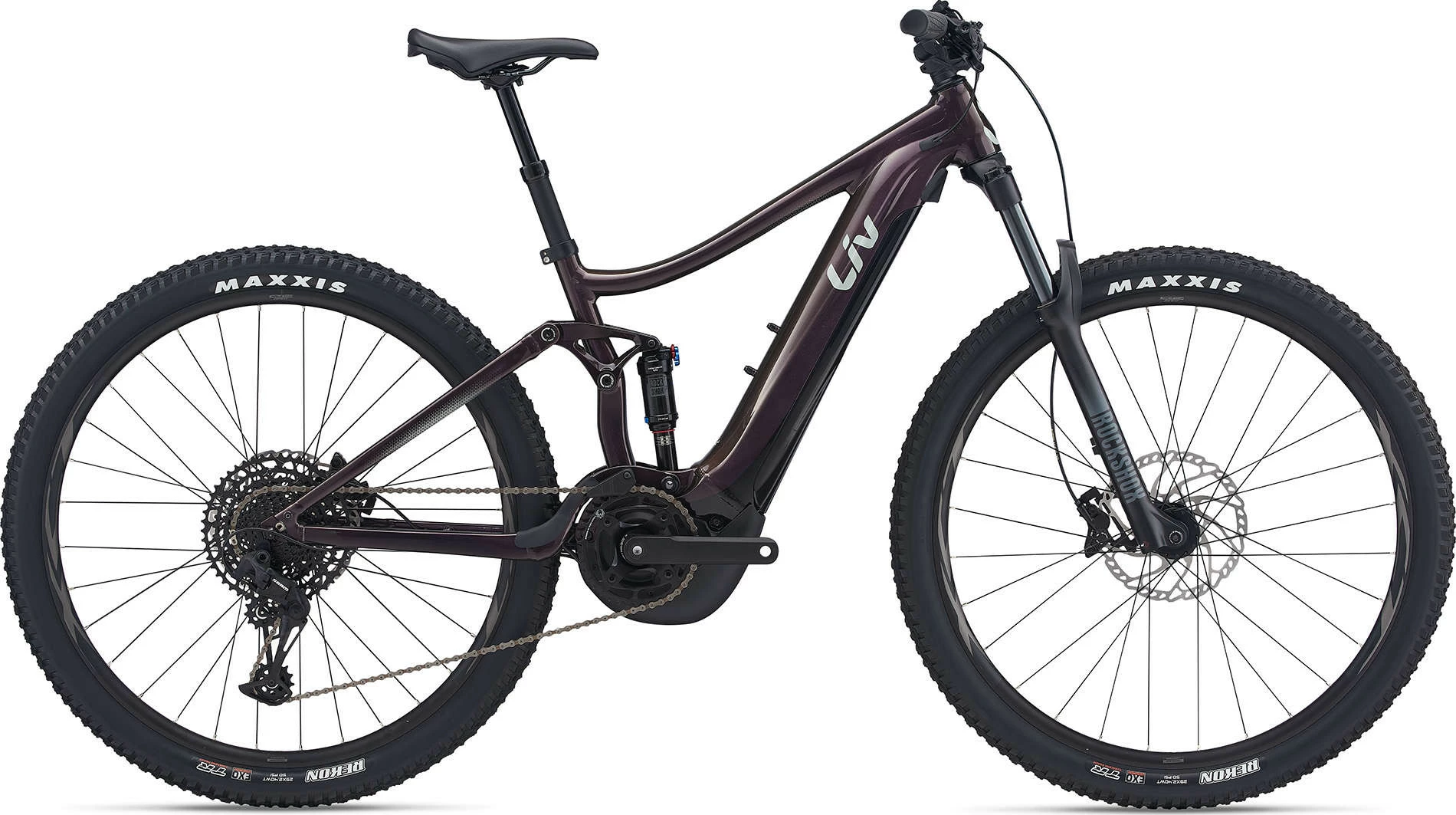 Velo VTT Electrique Liv Giant Embolden E+ 1 27.5 625Wh Rosewood T.XS 4 Velo VTT Electrique Liv Giant Embolden E+ 1 27.5 625Wh Rosewood T.XS – Image 2